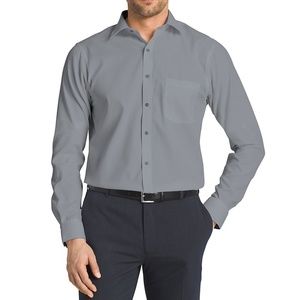 3/$30 Wrinkle-Free Poplin Button-Up Dress Shirt